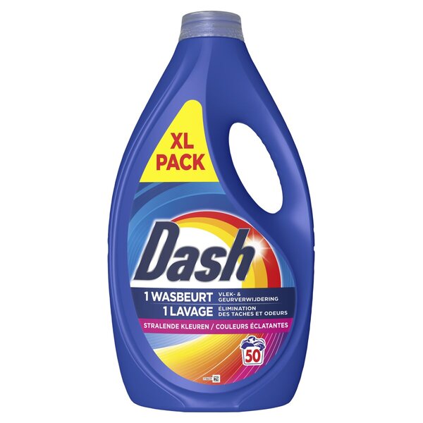Dash Wasmiddel Vloeibaar Color 50 scoops - 2.25 l