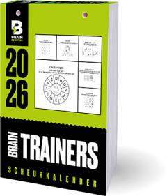 Scheurkalender 2026 - Brain Trainers