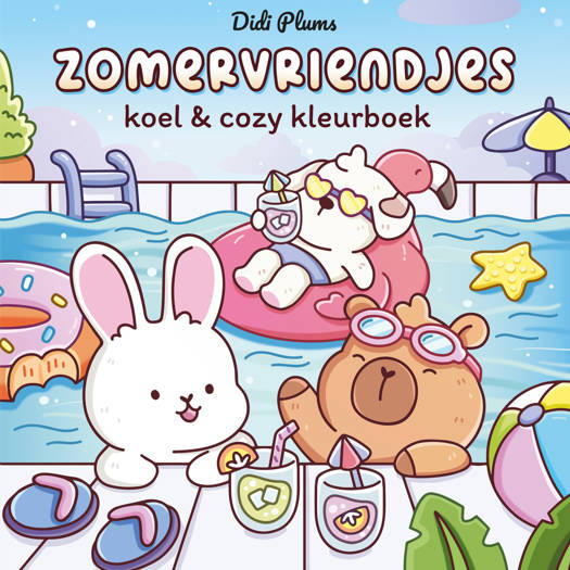 Kleurboek Zomervriendjes - Didi Plums