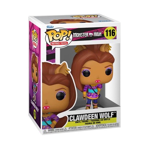 Funko Pop! Retro Toys - Monster High: Clawdeen Wolf 116 Funko Pop! Retro Toys - Monster High: Clawdeen Wolf 116