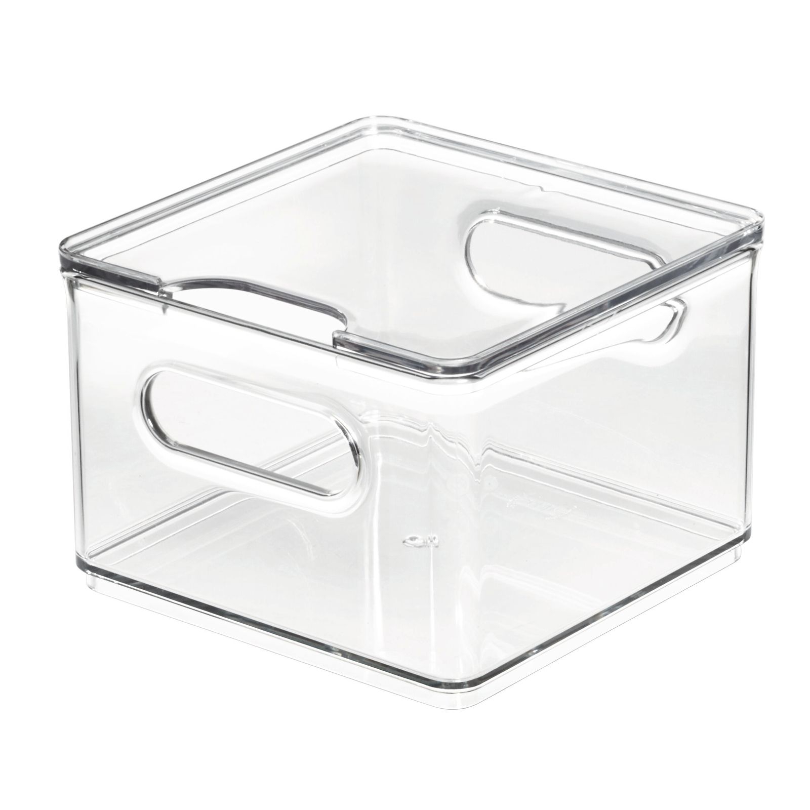 iDesign Koelkast Opbergbox The Home Edit Transparant - 15x15x11 cm