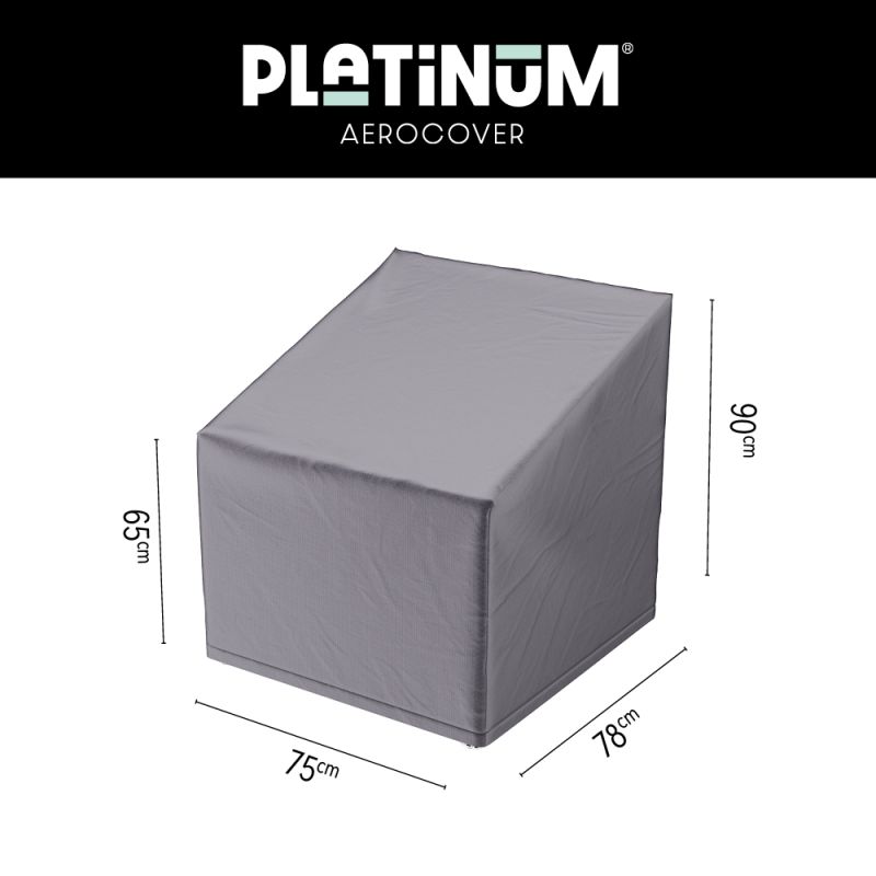 Aerocover afdekhoes voor loungestoel 75x78x65/90cm - ademende stof