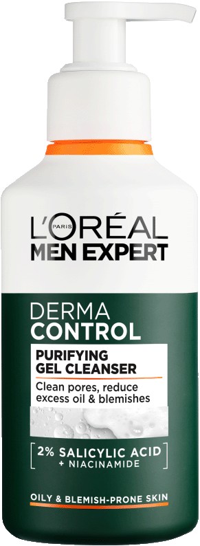 L'Oreal Men Expert Derma Control Reinigingsgel 260 ml