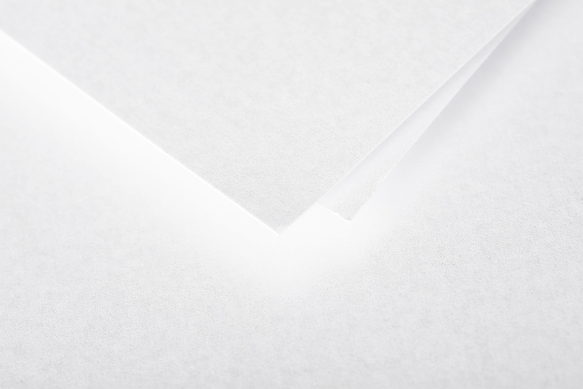 Pollen Zak Enveloppen Parelwit 110x220mm - 120gr - 20 Stuks