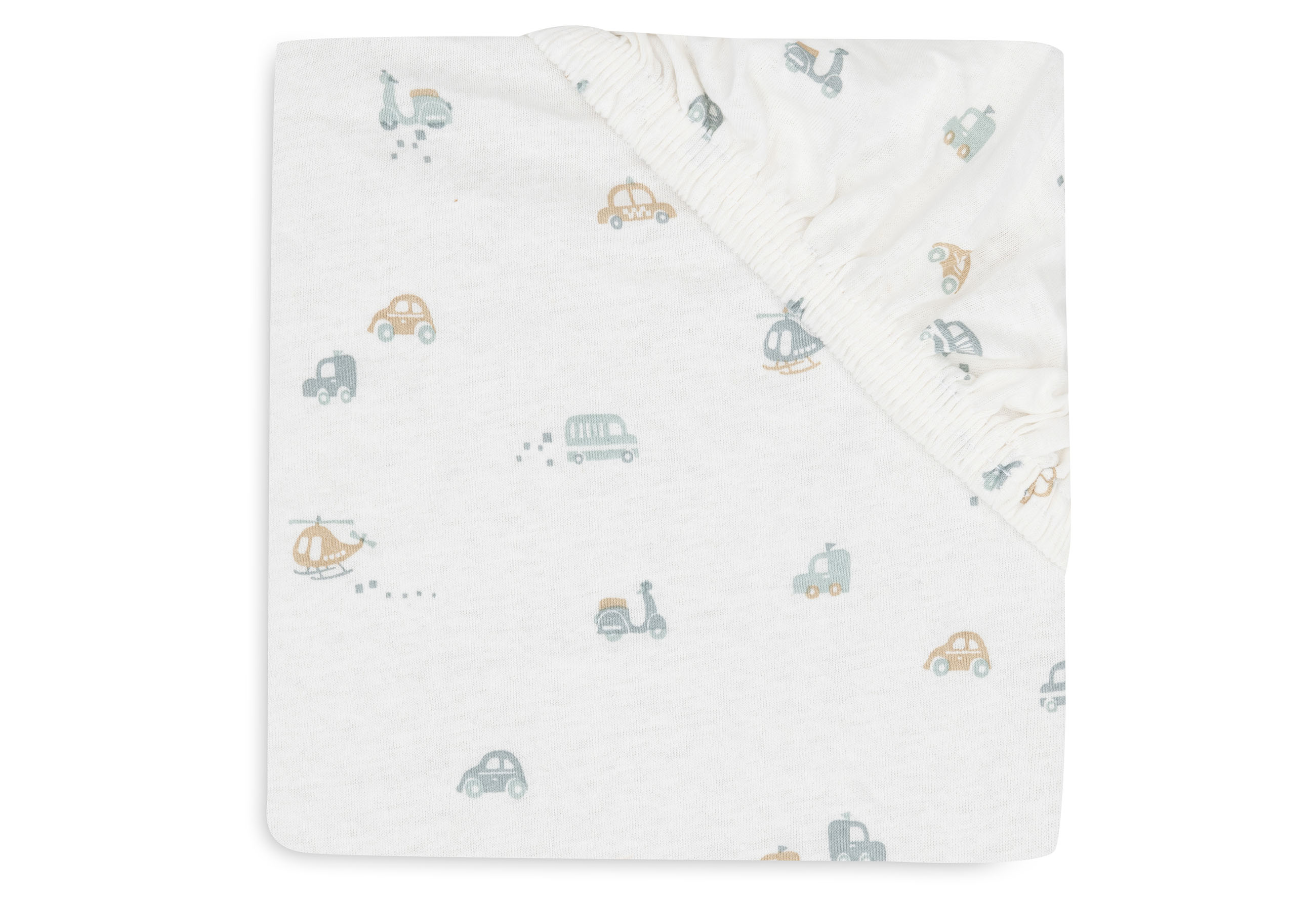 Jollein Babydeken Jersey - On The Go - 75 x 100 cm - 100% katoen - voor