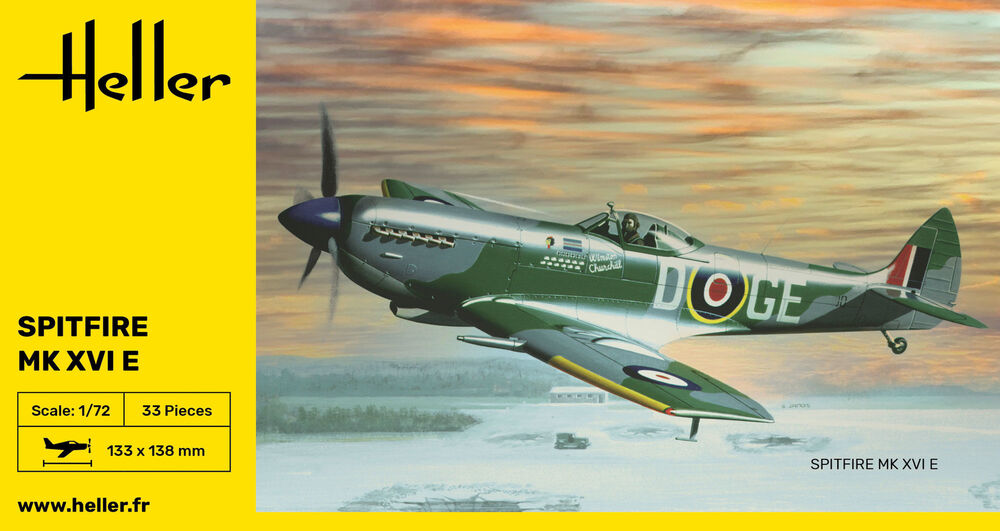 Heller Modelbouw Spitfire