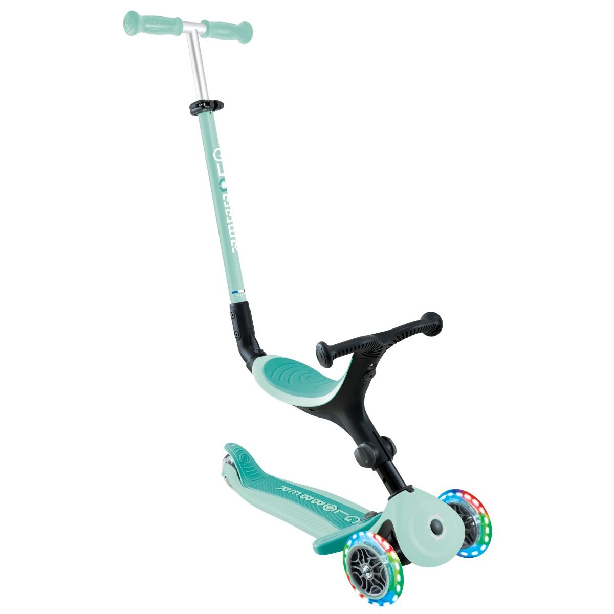 Globber Go Up Active Lights Mint