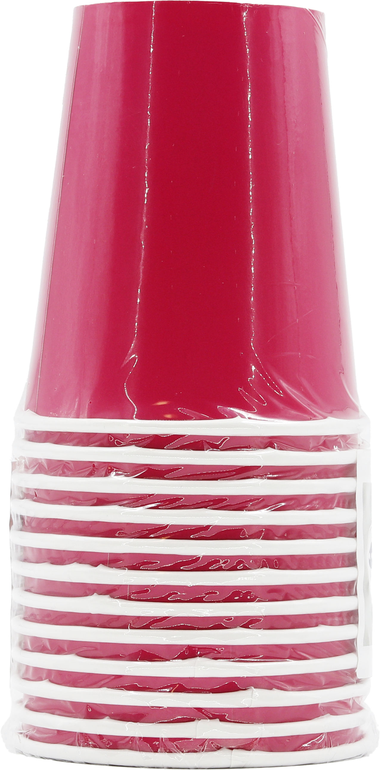 JMG Drinkbeker Karton Fuchsia 20cl - 12 stuks