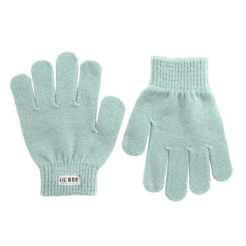 Lil Boo Handschoenen Hygge Kids mist mint