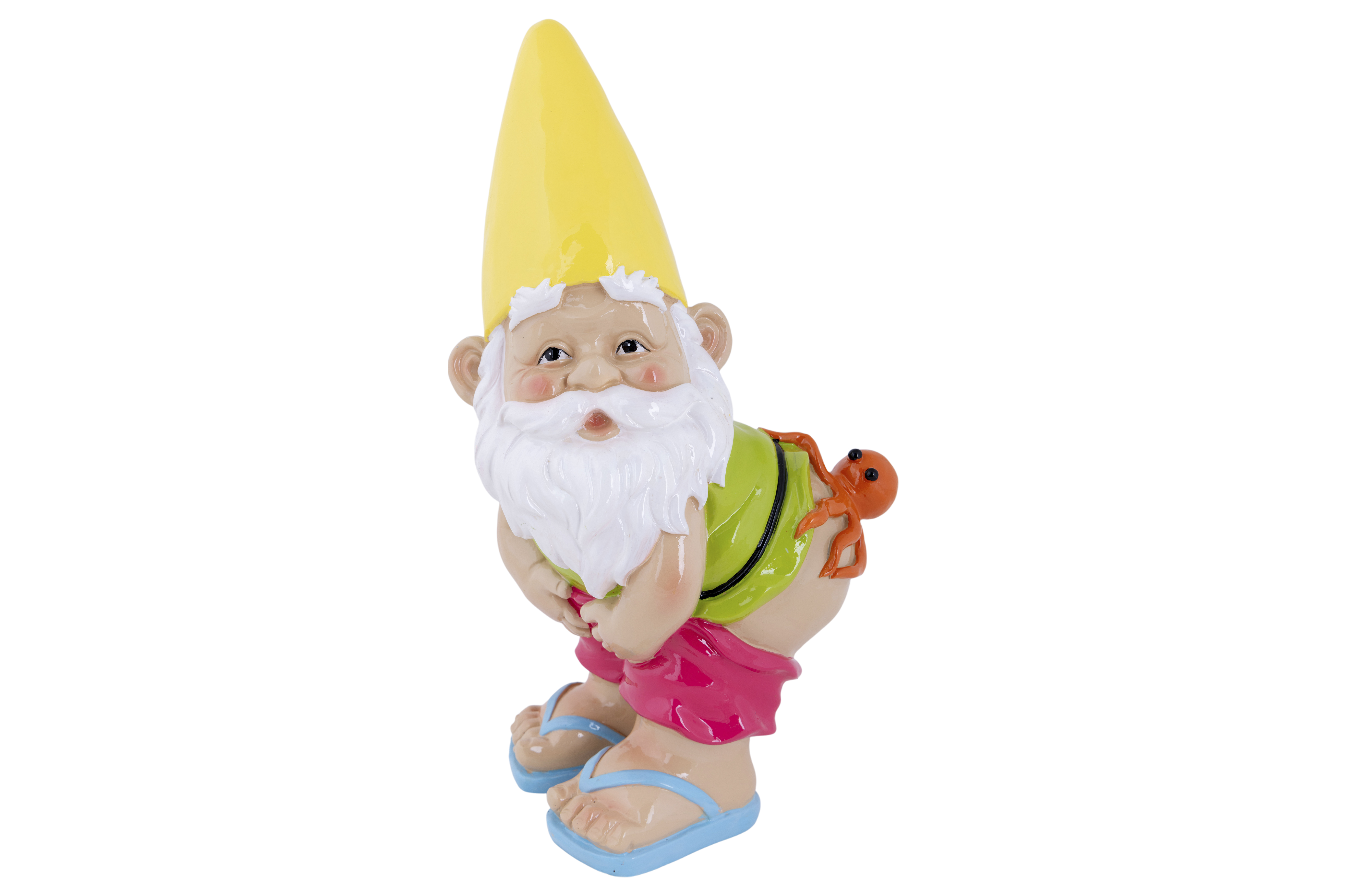 Cosy@Home Kabouter Funny met Inkvis - 11x14.5x26.7 cm