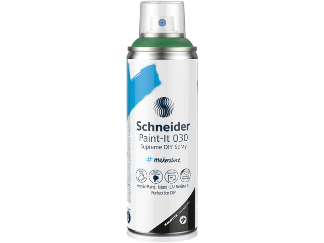 Schneider Supreme DIY Spray Paint-It 030 Mos Groen - 200 ml - Acrylverf