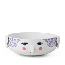 Bjorn Wiinblad Schaal Eva Purple 24cm