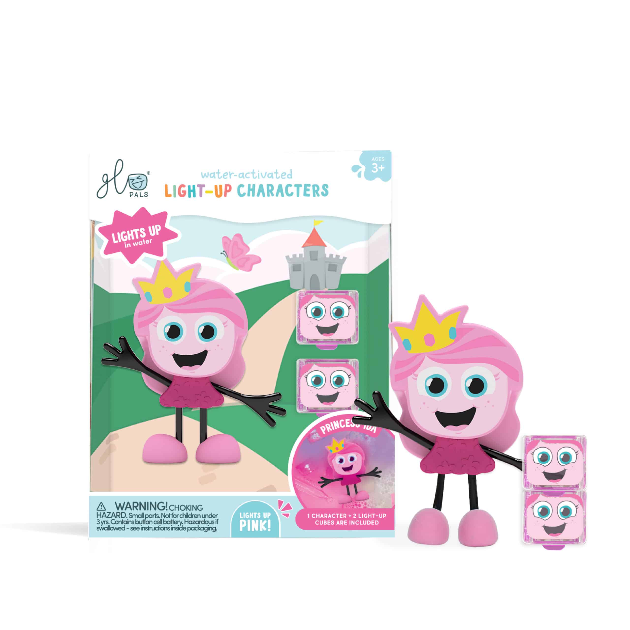 Glo Pals Badspeelgoed Characters Ida PInk
