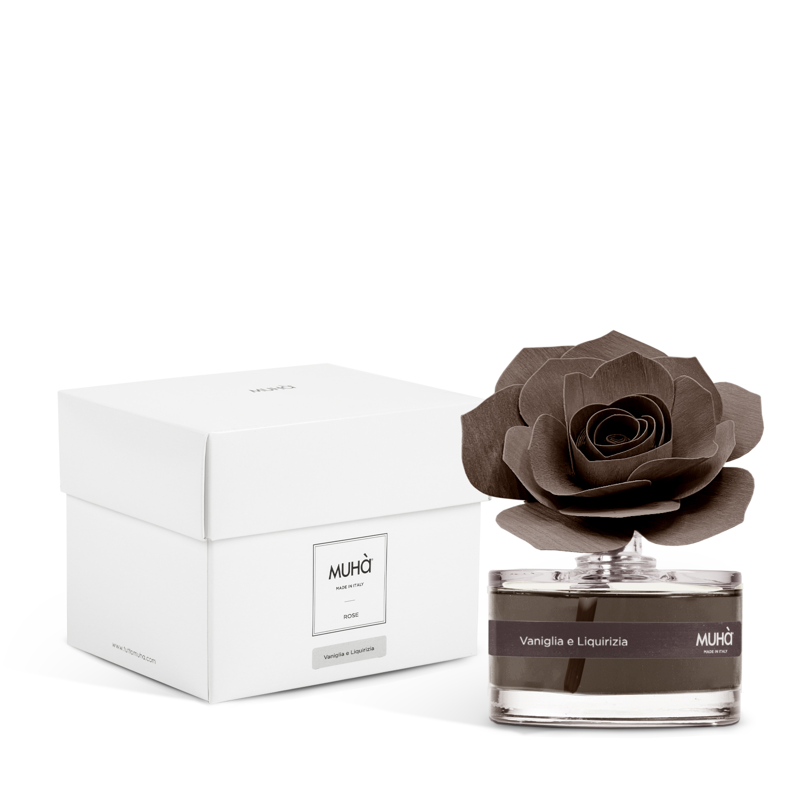 Muhà Geurdiffuser Rose Brown 50ml - Vanilla & Licor