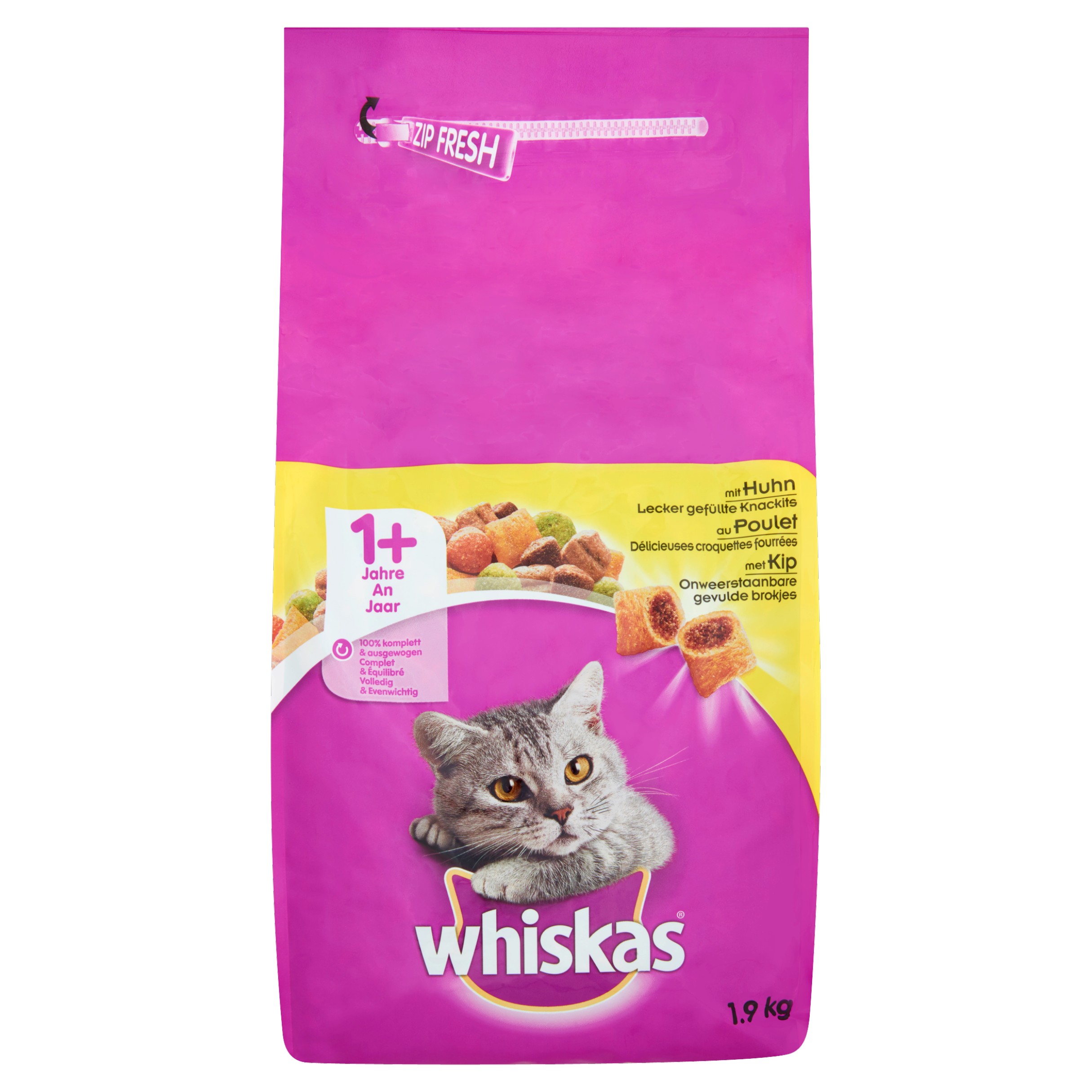 Whiskas Dry Kip 1900 g