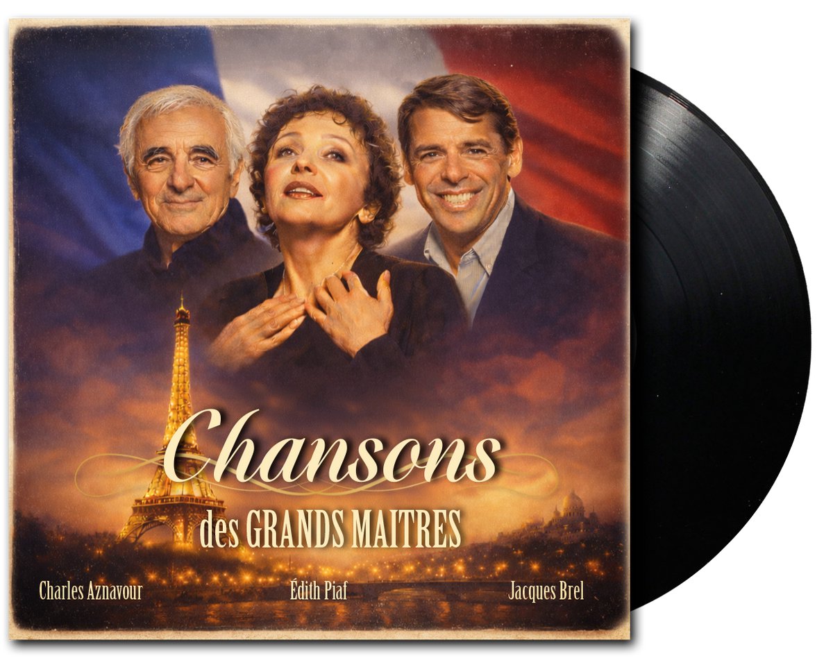 Charles Aznavour / Edith Piaf / Jacques Brel - Chansons des Grands Maitres