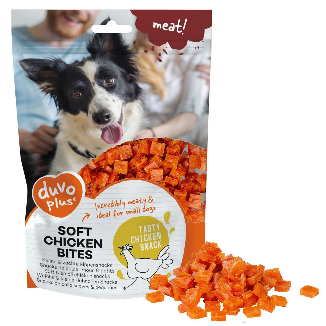 Duvoplus Bites Zachte Kippensnack 200 g