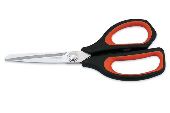 Arcos Keukeunschaar Prochef 21cm - RVS met Zwart/Rode Greep
