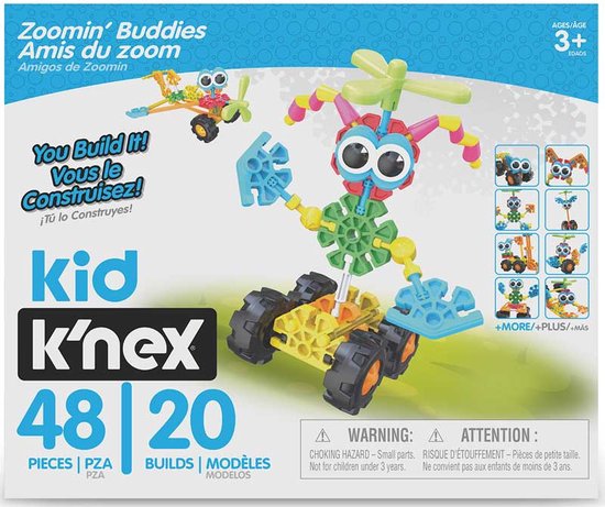 Kid K'Nex Zoomin Buddies 20 Modellen