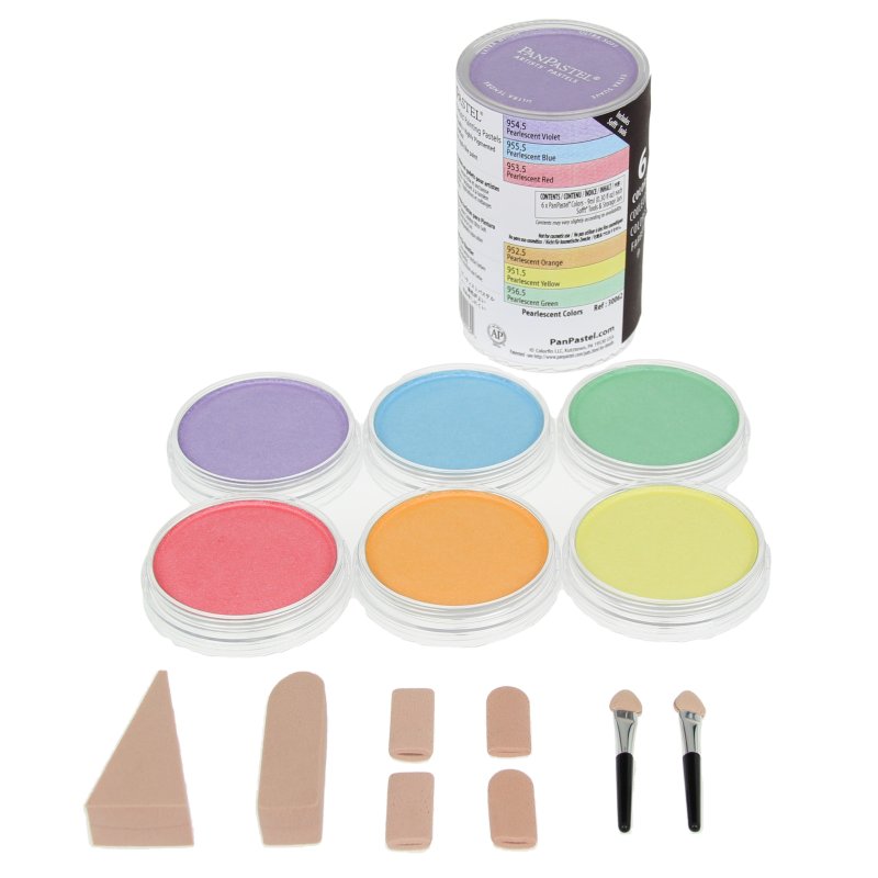 PanPastel Set Pearl 6 Kleuren