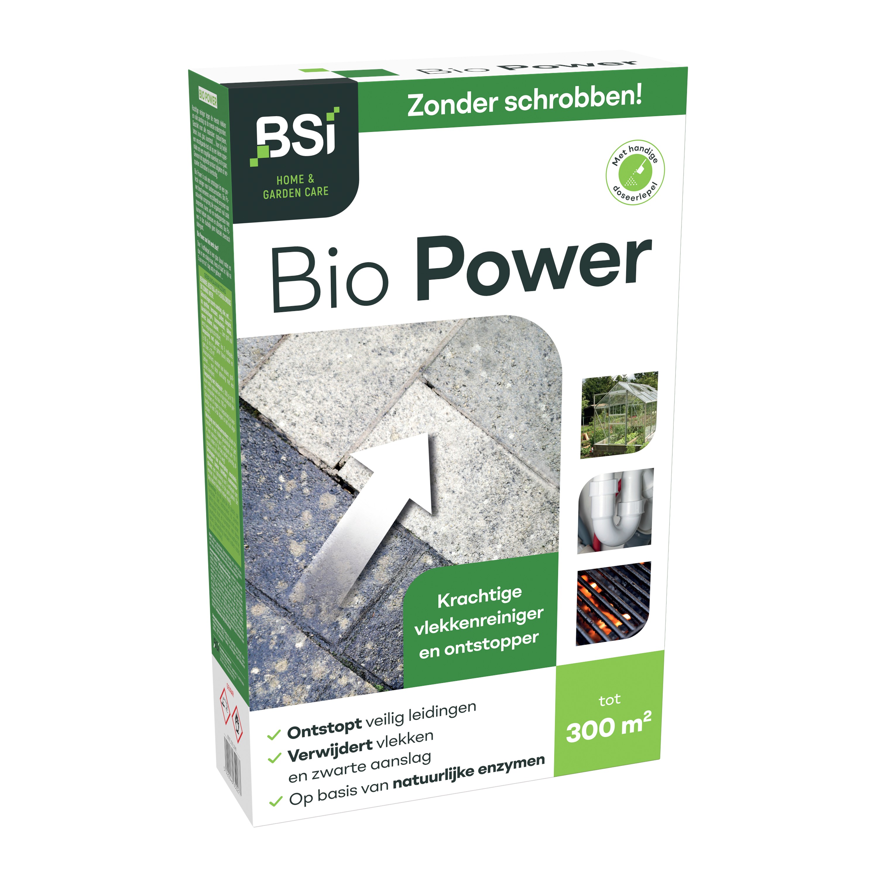 BSI Bio Power 1 kg natuurlijke Vlekkenreiniger , Ontstopper