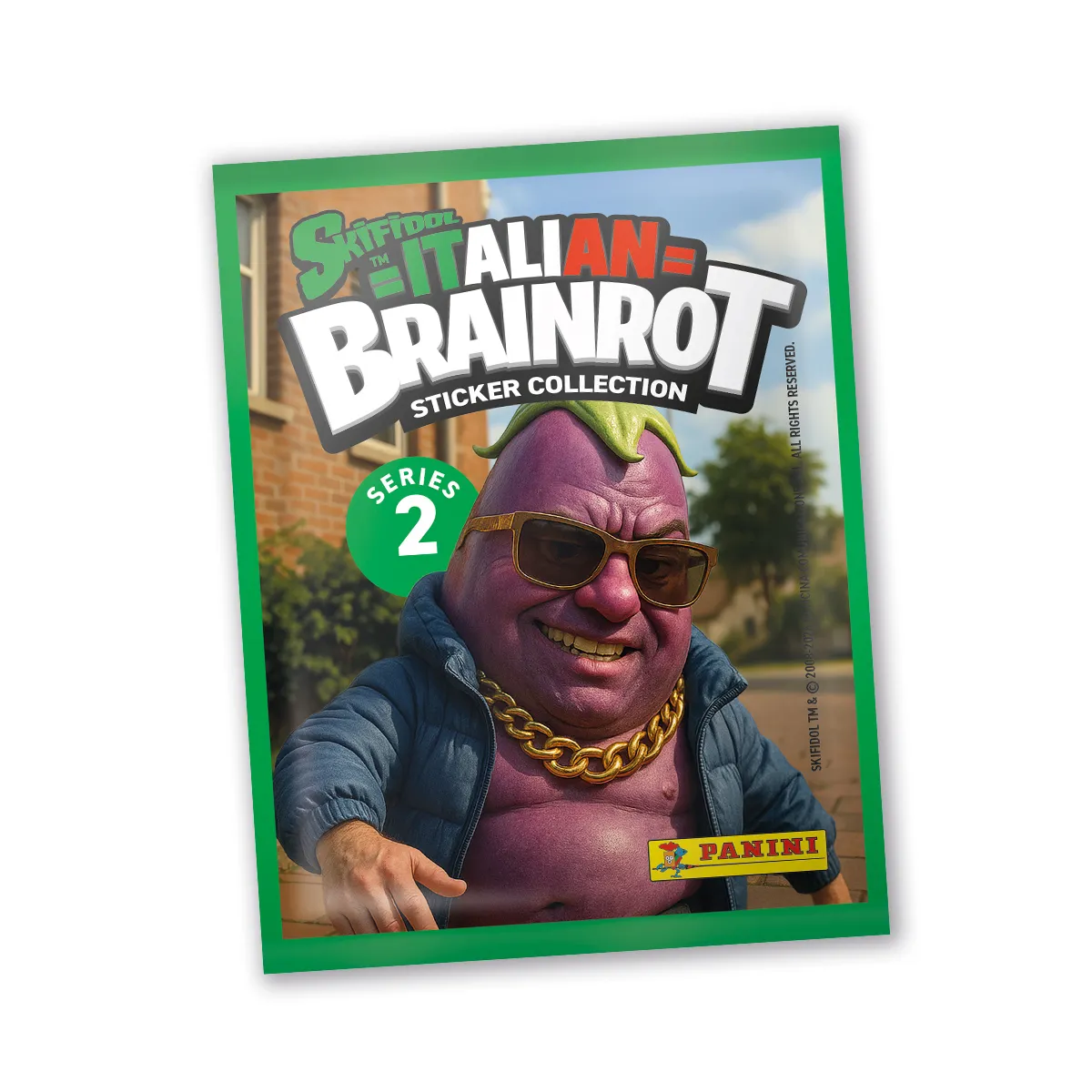 Panini Stickers Italian Brainrot 2 Blister 40 stuks
