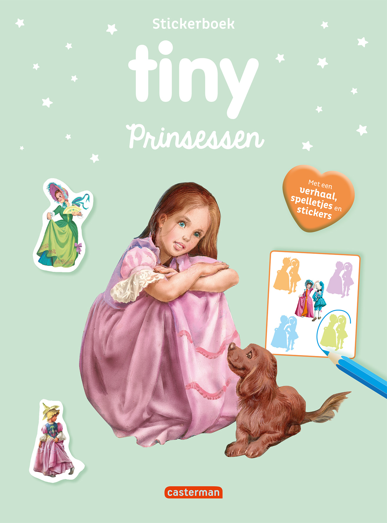 Tiny - Stickerboek Prinsessen