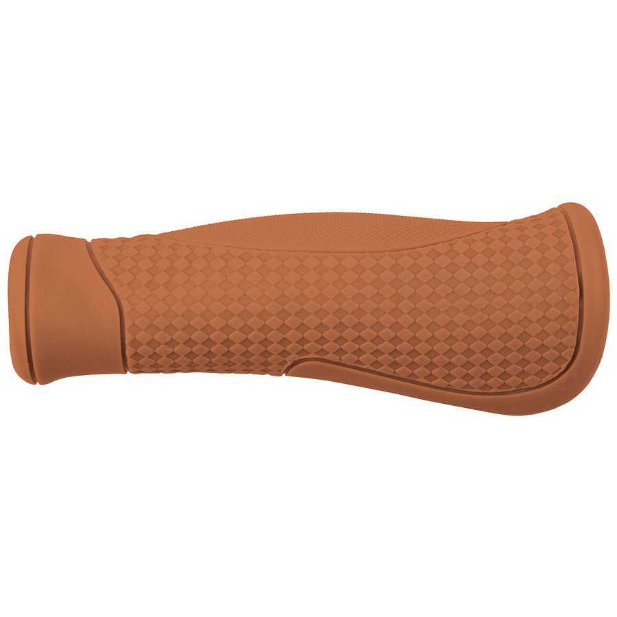M-Wave Cloud Base set fietshandvatten Ergonomische vorm - 130mm - Bruin