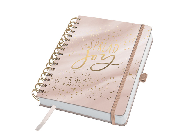 Sigel Agenda Jolie Beauty A5 1dag/pag- Ongedateerd - Glittery Joy