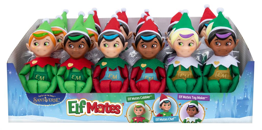The Elf on the Shelf Elf Mate 31.5cm- assorti - prijs per stuk