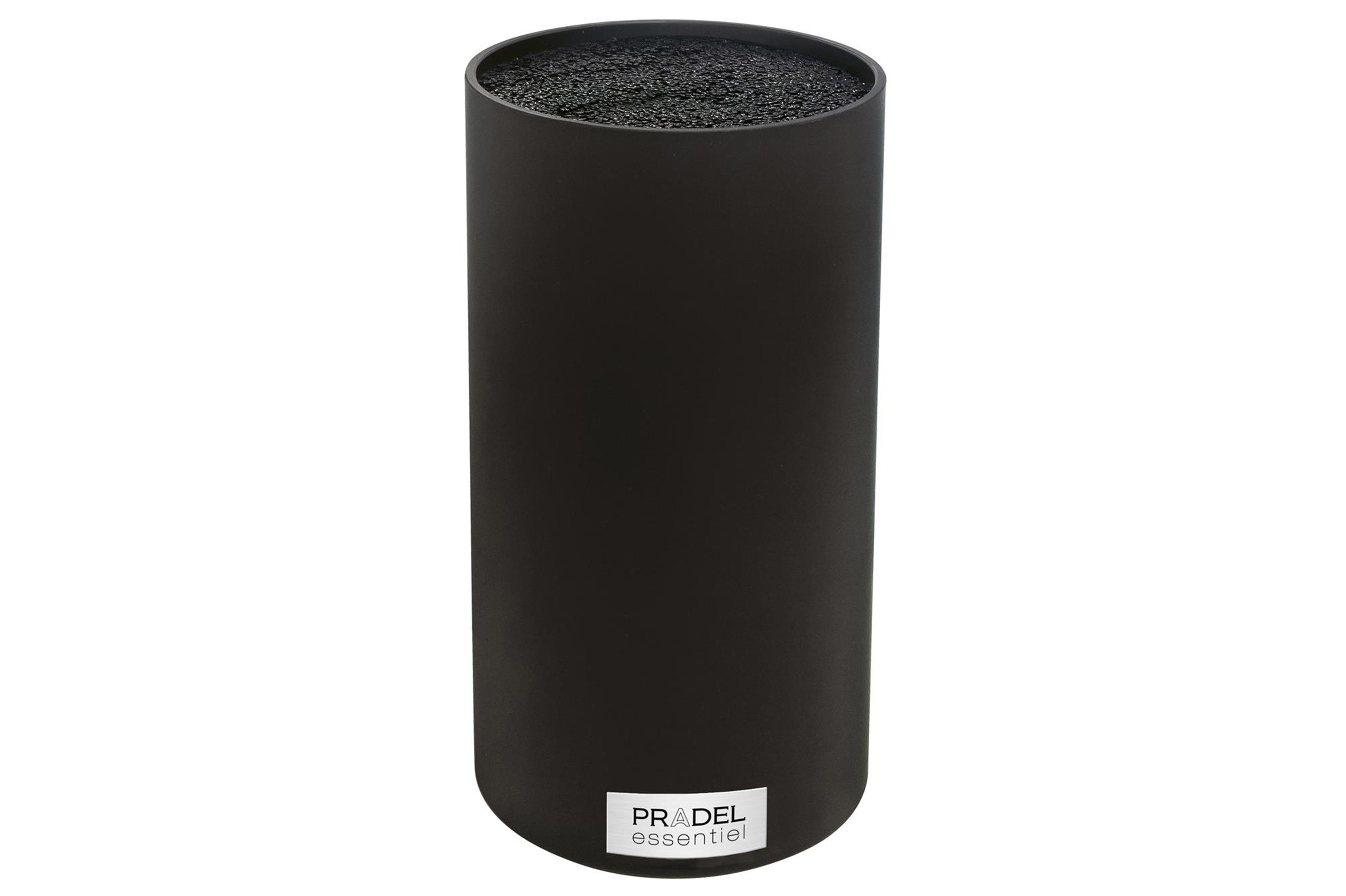 Pradel Messenblok Essentiel Zwart 12x24 cm - Soft Touch