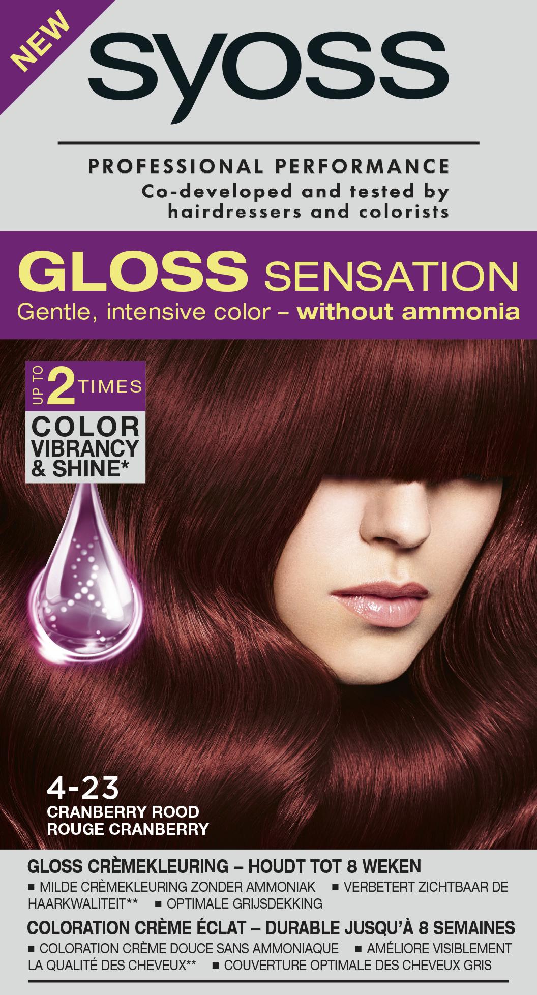 Syoss Haarkleuring Oleo Intense 4-23 Bordeaux-Rood - 115ml