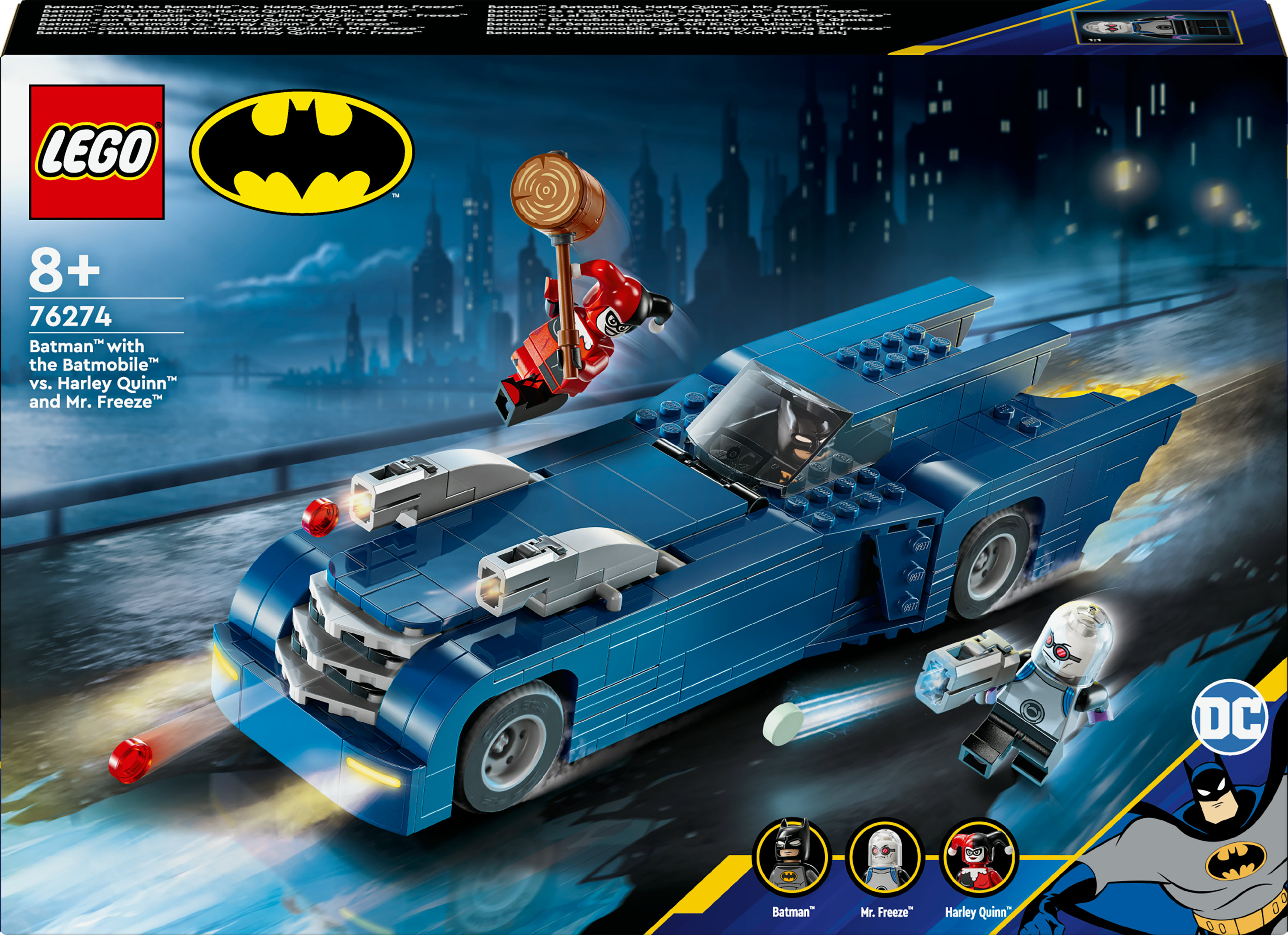 LEGO Super Heroes 76274 Batman met de Batmobile vs. Harley Quinn