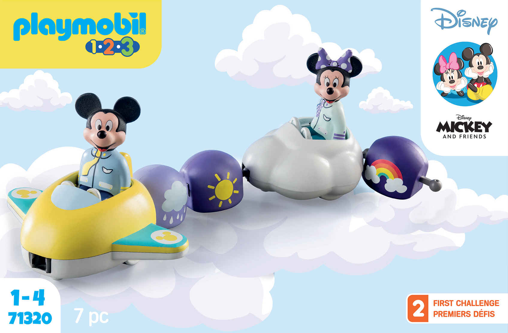 Playmobil 71320 Junior & Disney Junior Mickey Mouse Wolkentrein