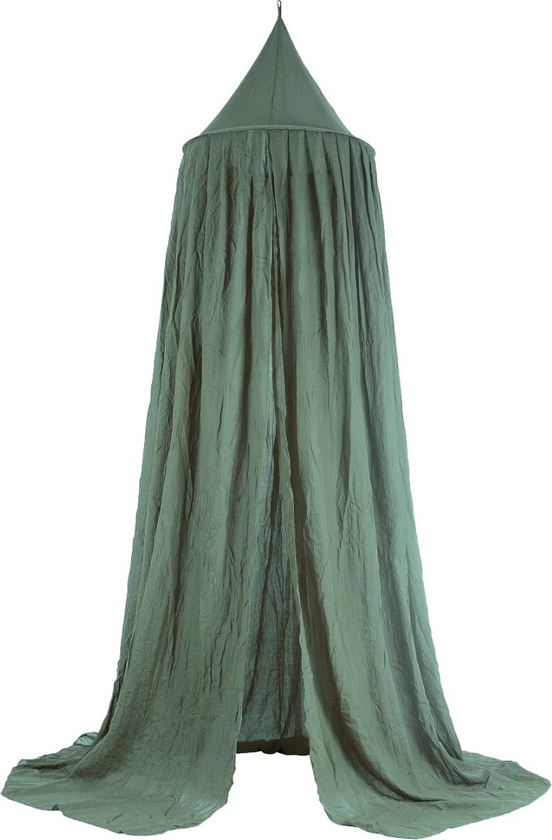 Jollein Klamboe Vintage Ash Green Ash Green 245 cm