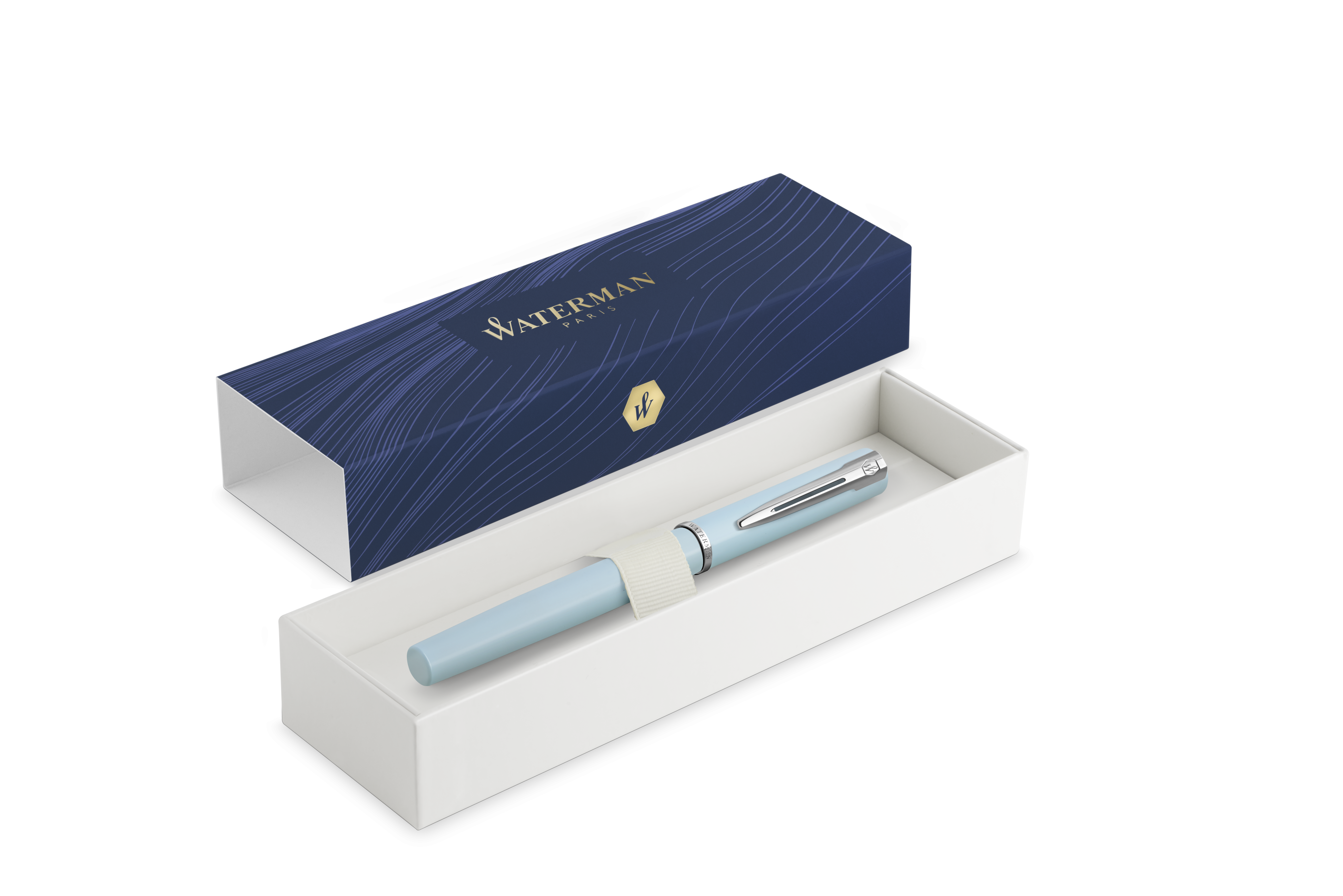Waterman Allure Vulpen - F Pastel Blue - Blauw Schrijvend