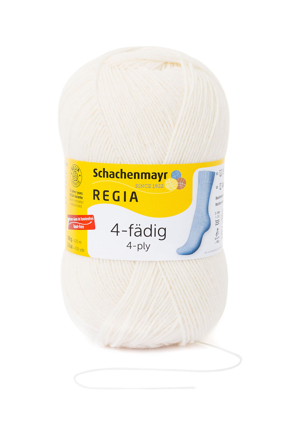 Schachenmayr Breigaren Uni 4-Ply 100g Natuurlijk