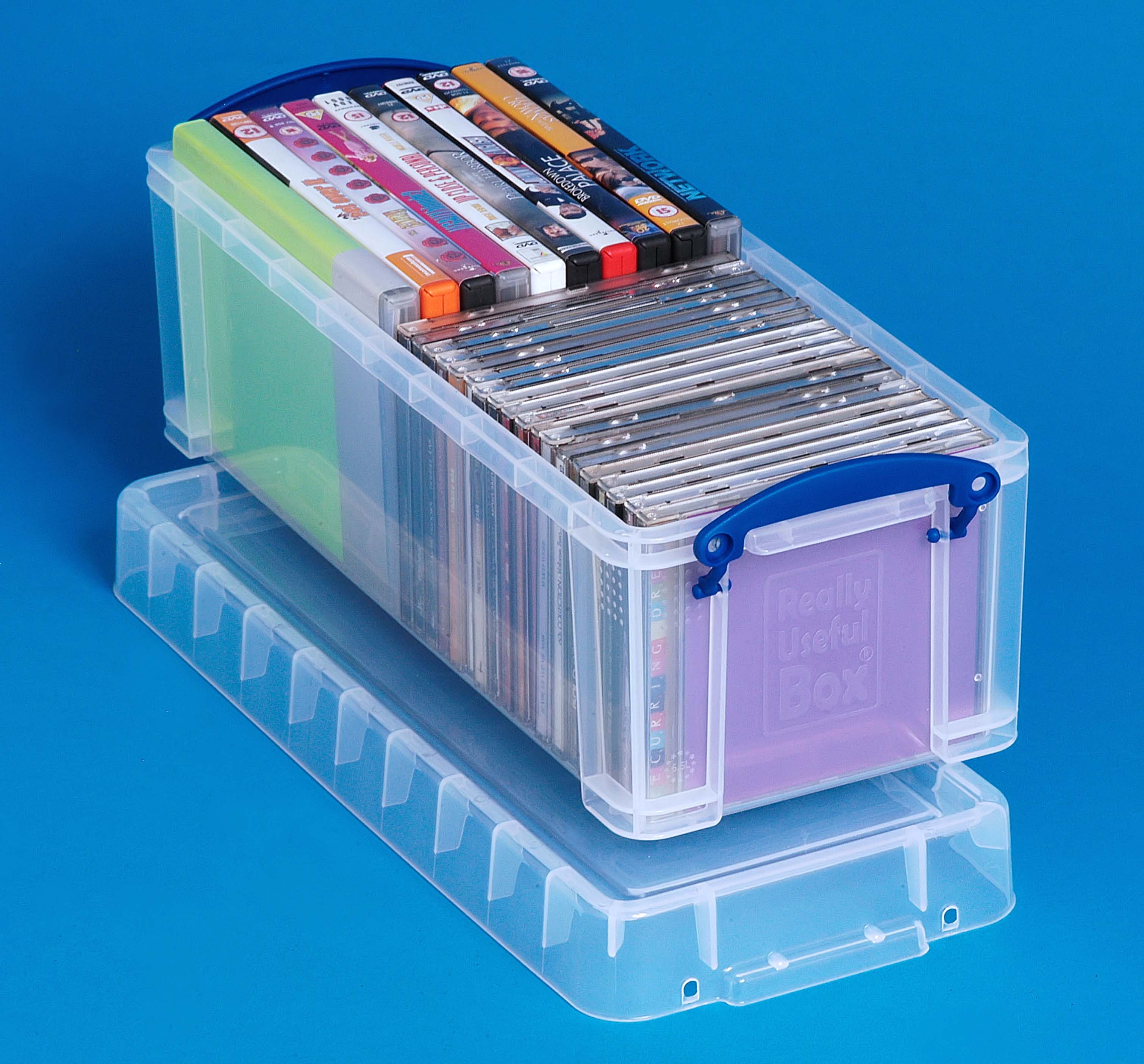 Really Useful Boxes Opbergbox 6.5l - Transparant - 43x18x16 cm