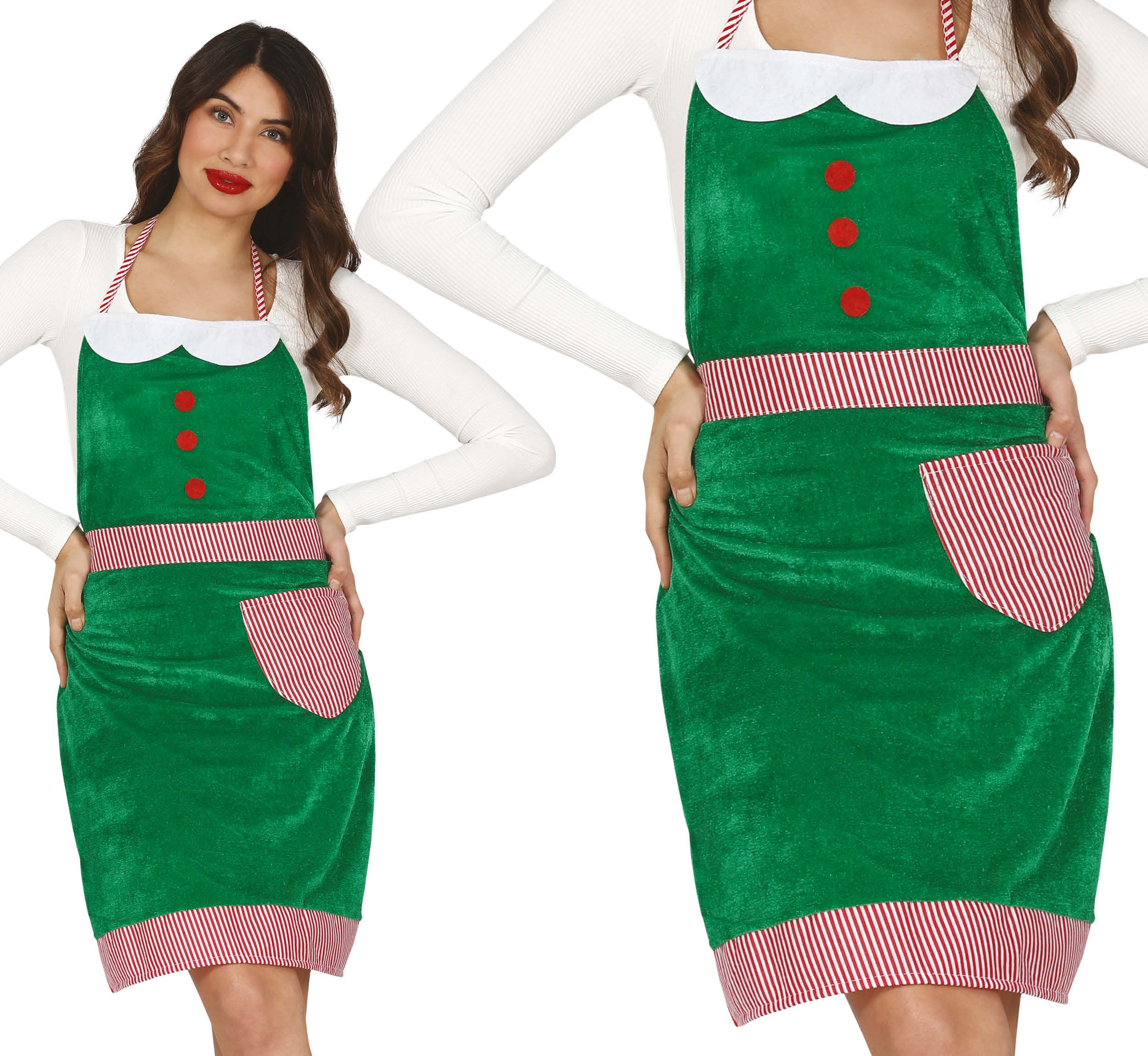 Kerstschort Elf 80x55 cm