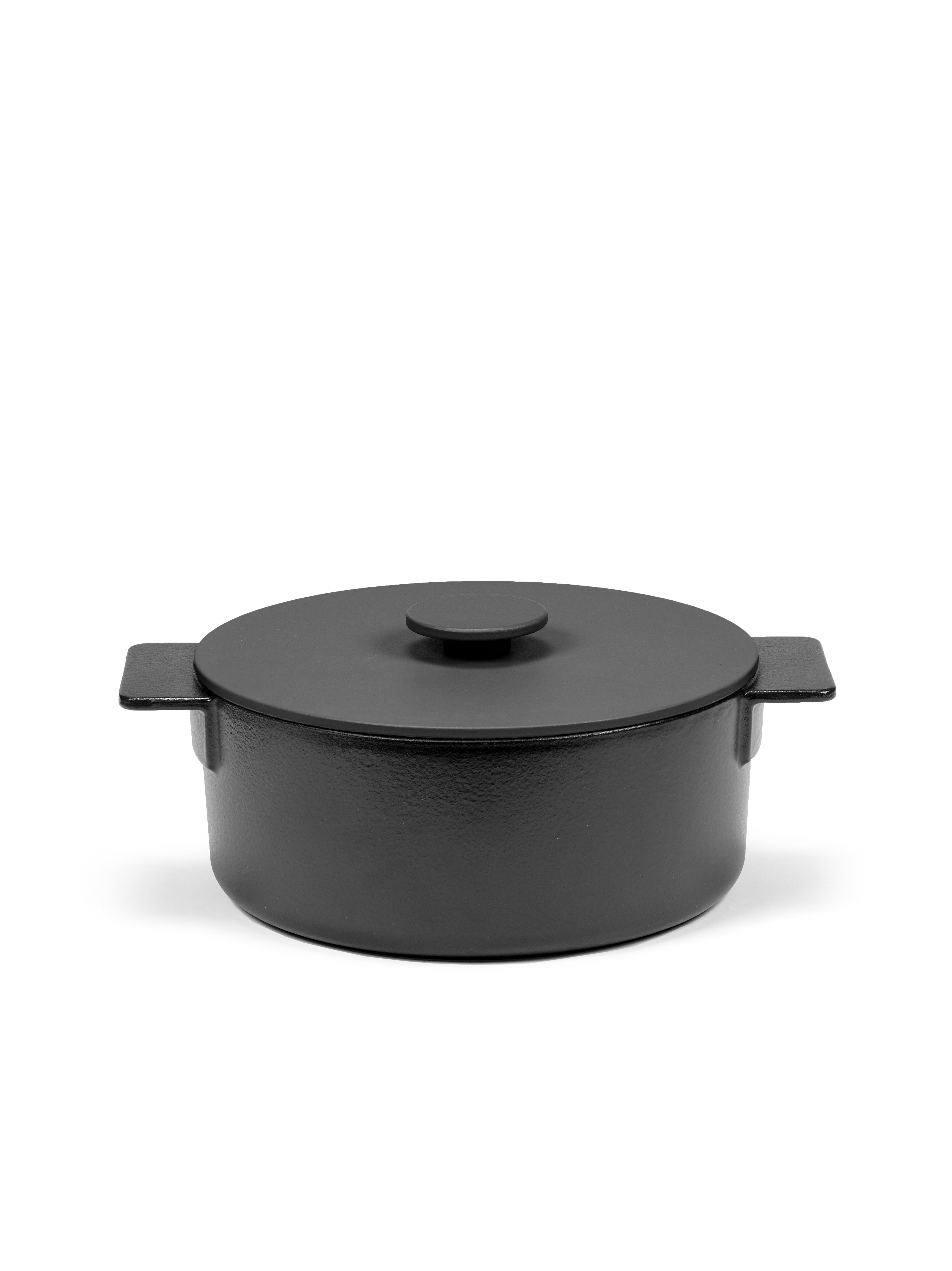 Serax Stoofpot Surface Zwart 26cm - by Sergio Herman