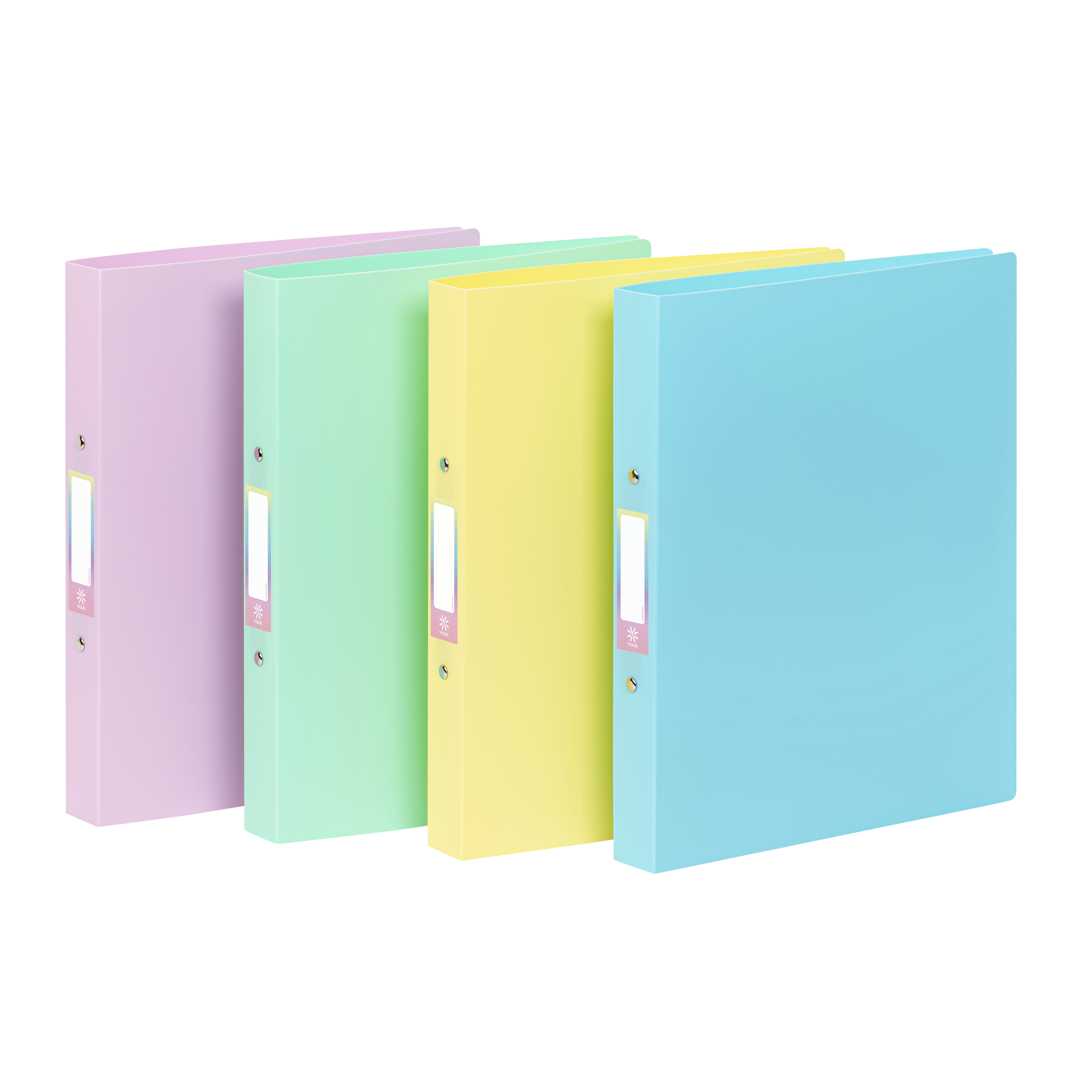 Viquel Ringmap Rainbow Pastel A4 PP 3.5 cm - assorti