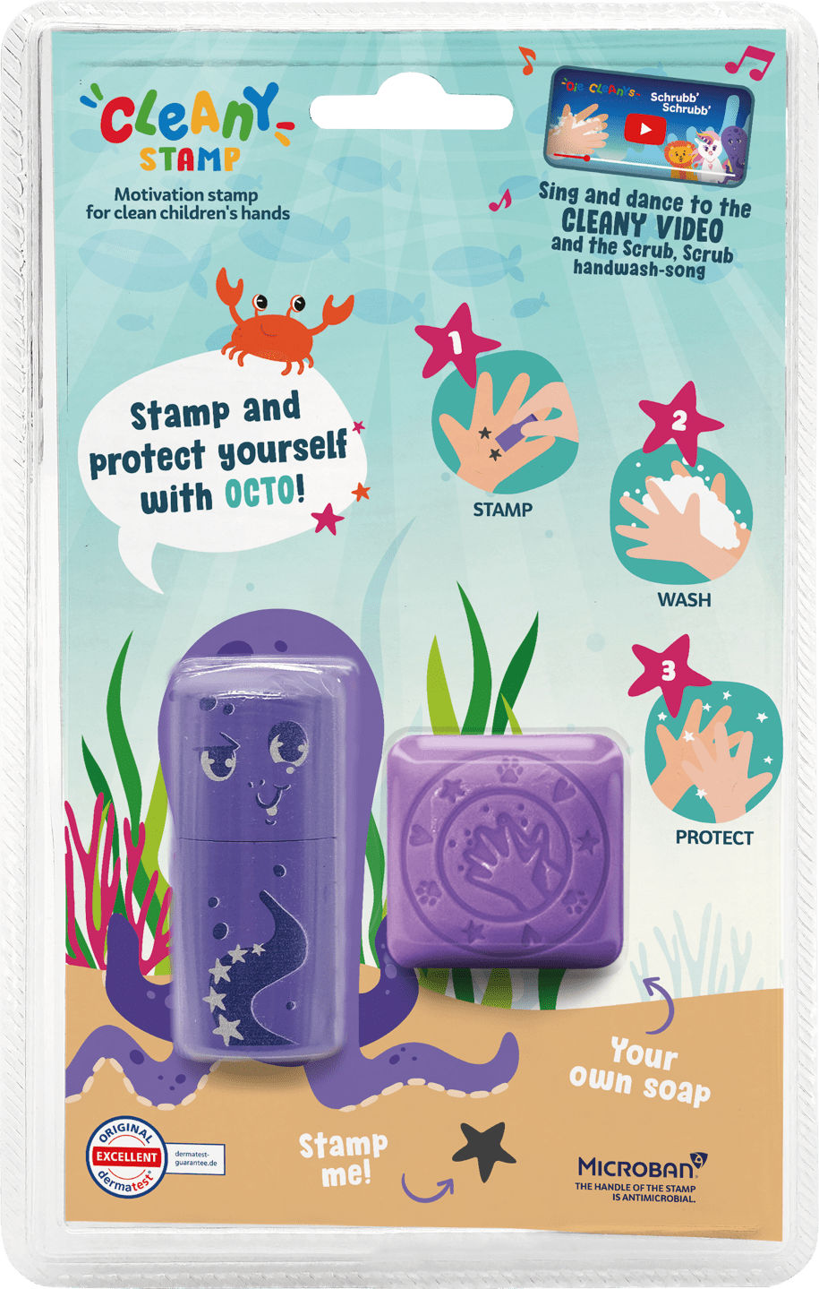 Colop Cleany Motiverende Stempel Octo Zeep