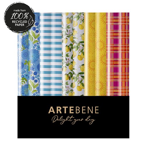 Artebene Geschenkpapier Rol 70x200 cm Patroon