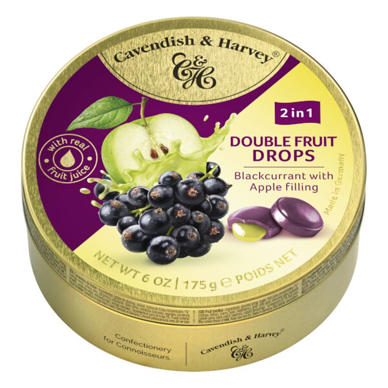 Cavendish & Harvey Double Fruit Apple Drops 175g