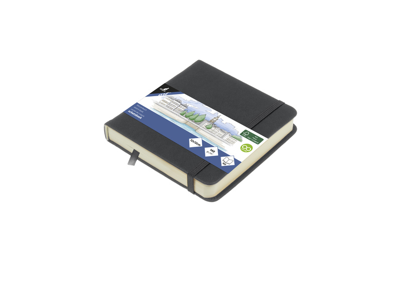 Kangaro Schetsboek Hardcover Cold Grey 80 vel - 12x12 cm