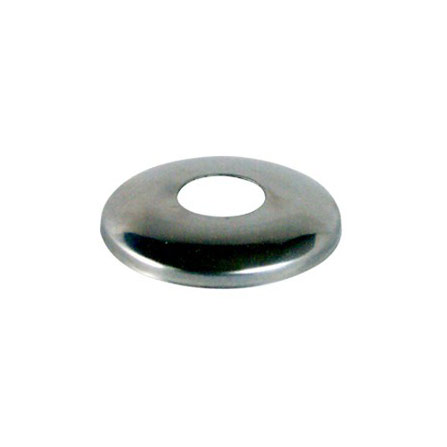 Rozet 1/2xH10mm voor Kraan Chroom