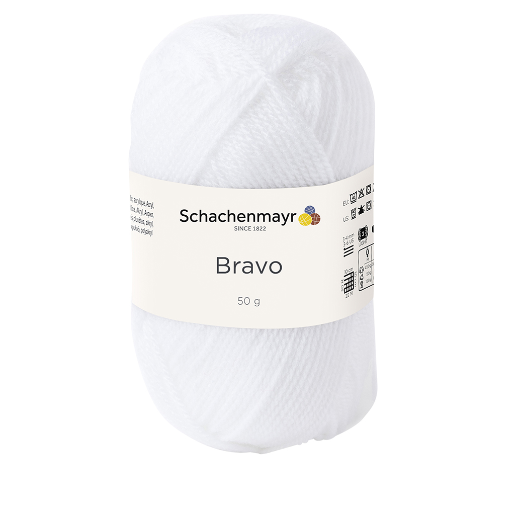 Schachenmayr Breigaren Bravo 50g Wit