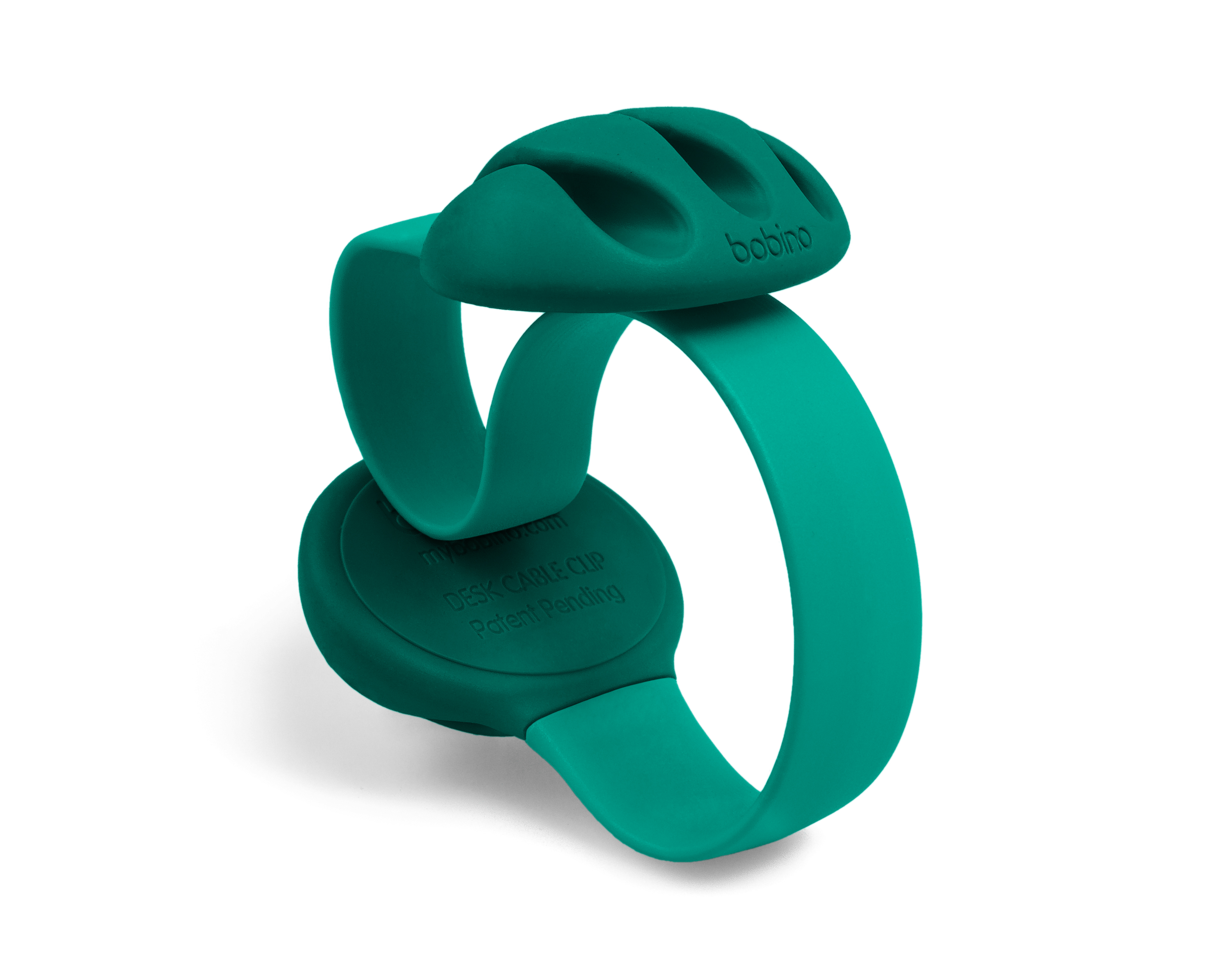 Bobino Desk Cable Clip Kabelhouder Emerald