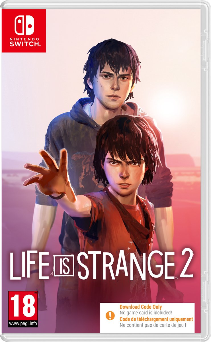 Nintendo Switch Life is Strange 2 Code in Box
