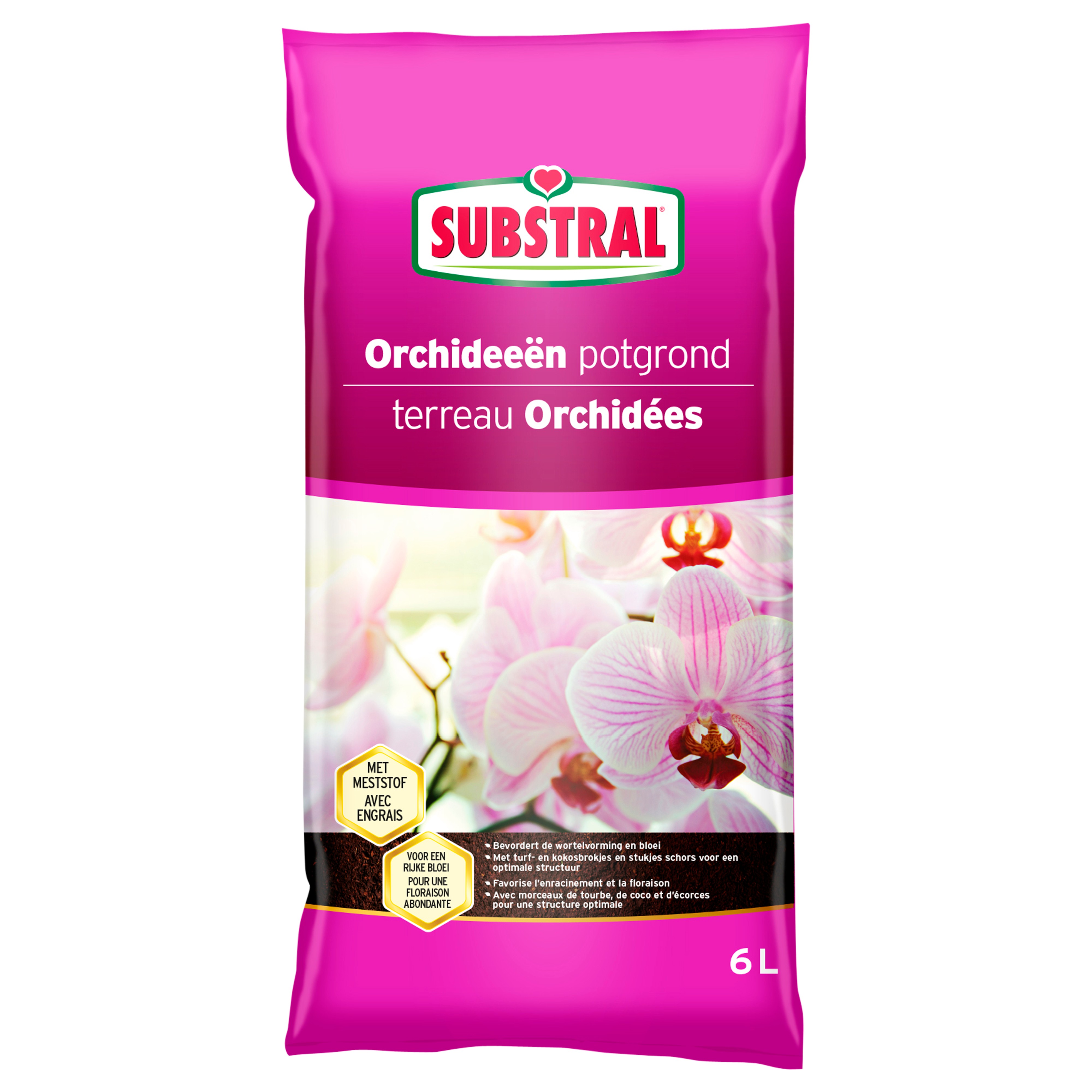 Substral Orchideeen Potgrond 6 l